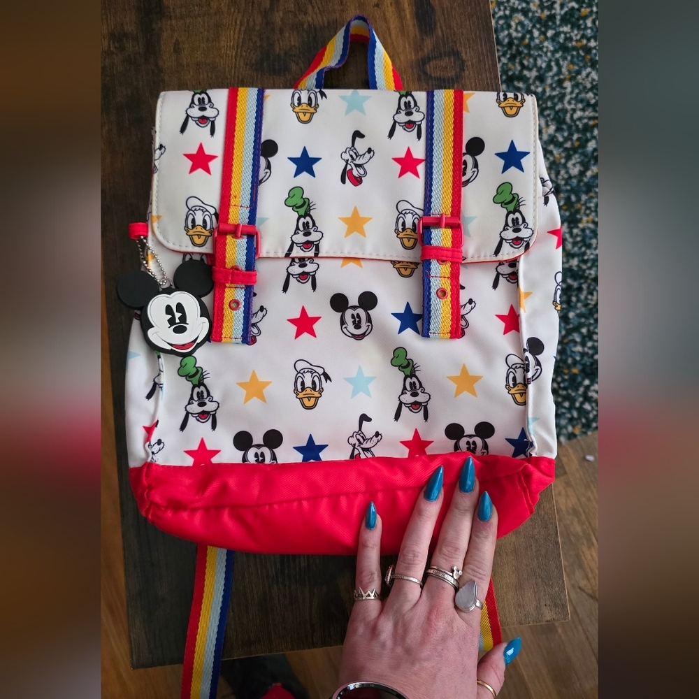 Disney Mickey Mouse And Friends Multicolor Backpack